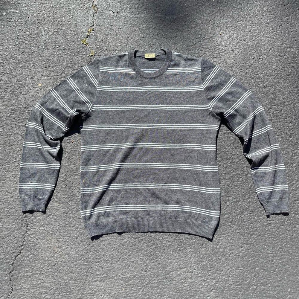 Scout 2000s striped long sleeve shirt